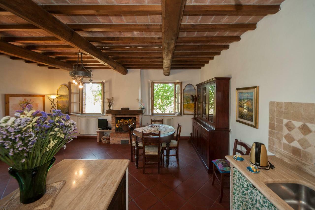 Agriturismo Podernuovo Asciano Exteriér fotografie